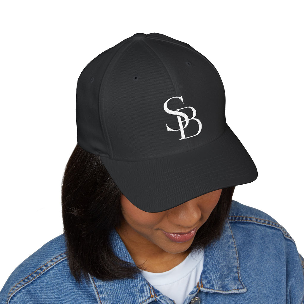 Embroidered SB Logo Closed-Back Structured Cap