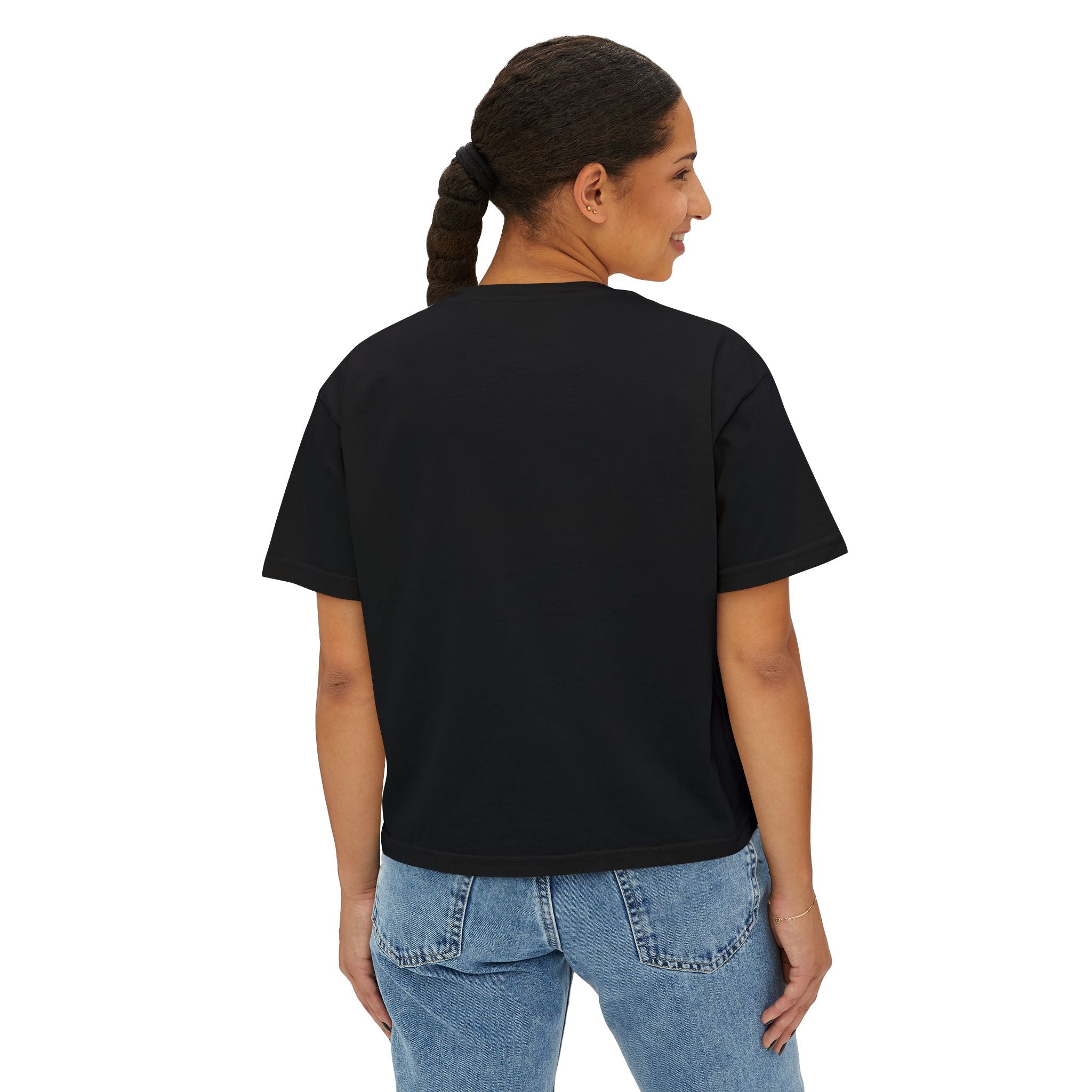 SB Boxy Tee — Women's Crop T‑Shirt