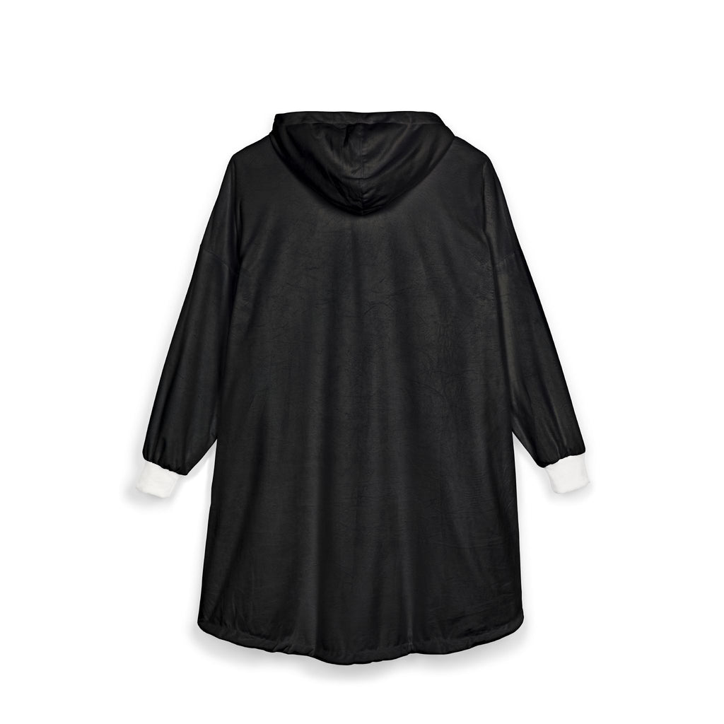 Hooded Blanket - Black Mountain 'TIND' Cozy Fleece Hoodie Blanket