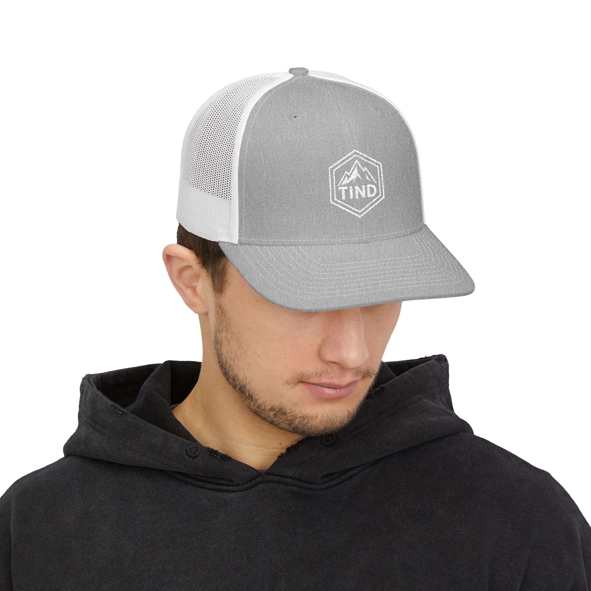 TIND  Snapback Trucker Cap  - Mountain Patch