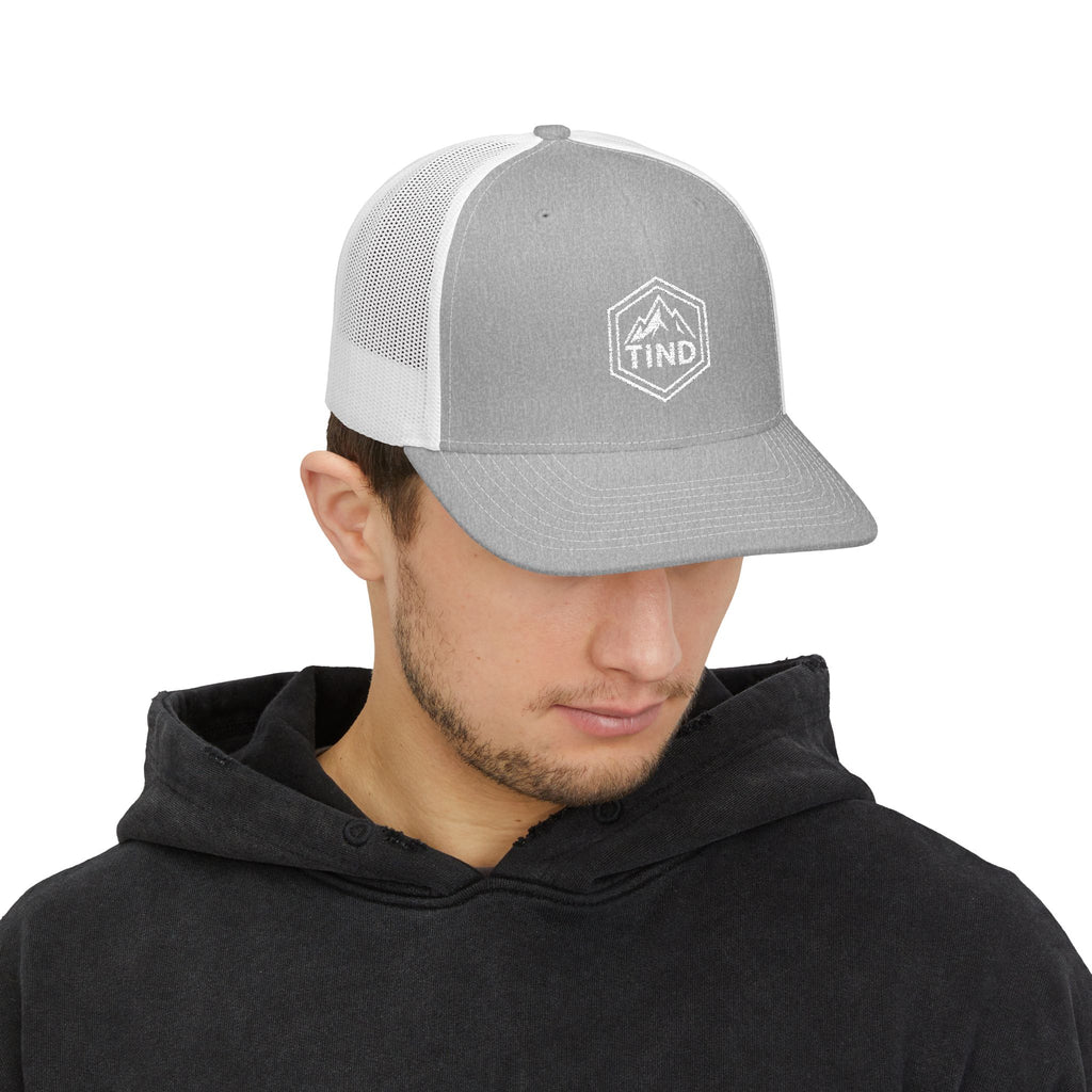 TIND  Snapback Trucker Cap  - Mountain Patch