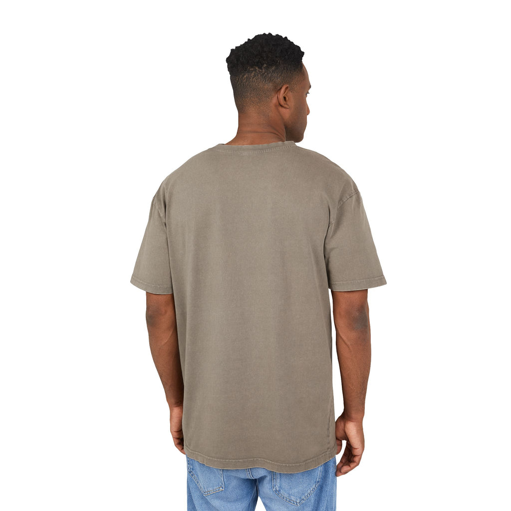 SB Logo Acid-Wash Oversized Tee — Sams Beatz Graphic T-Shirt