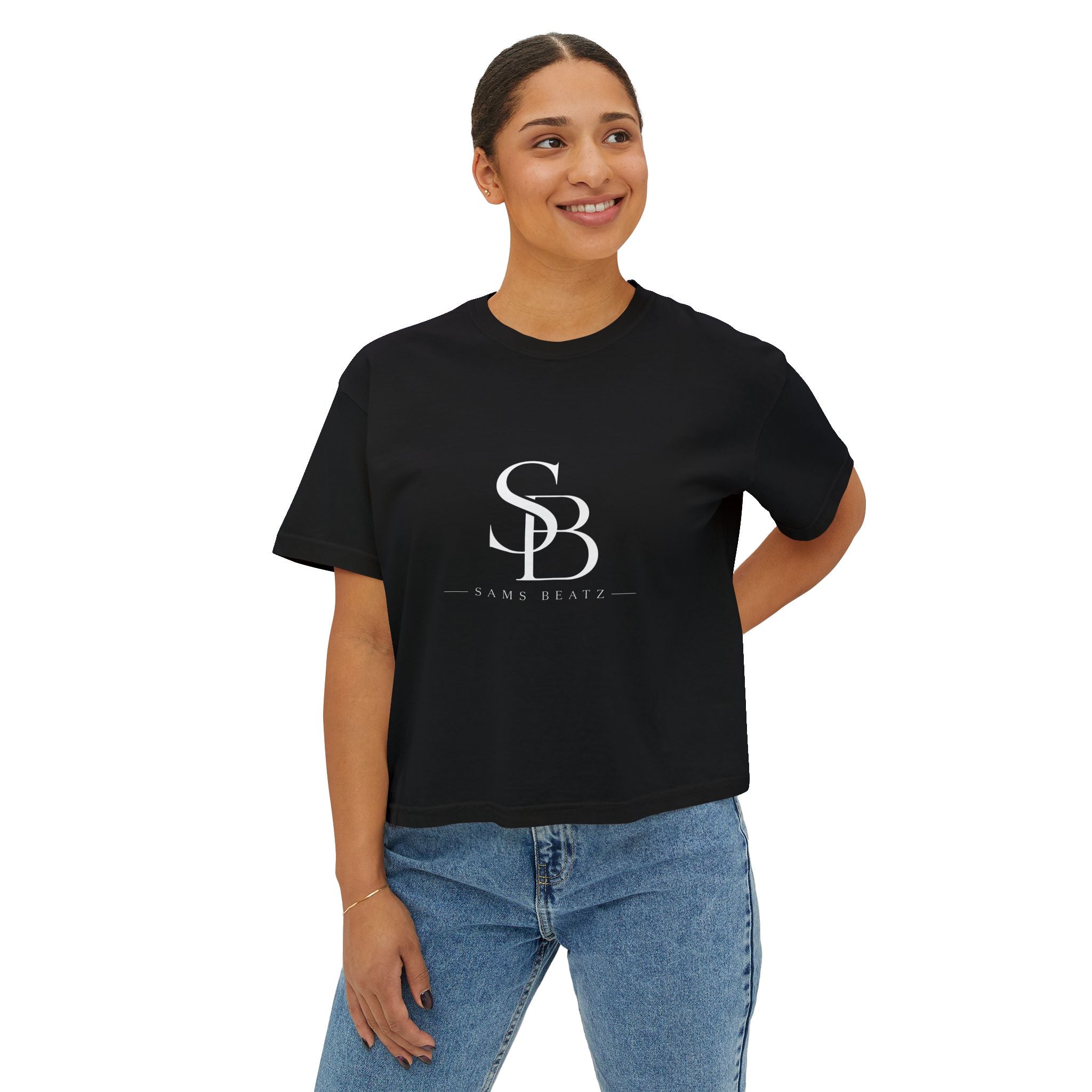 SB Boxy Tee — Women's Crop T‑Shirt
