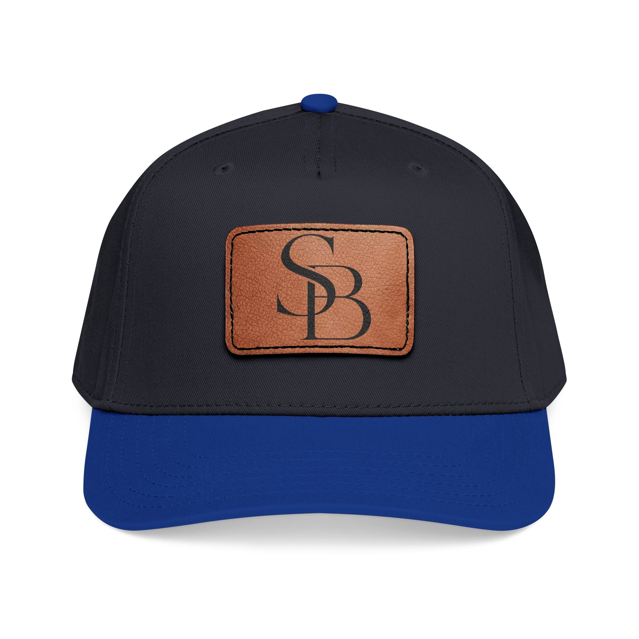 Leather Patch Baseball Cap — Monogram SB Vintage Patch Hat