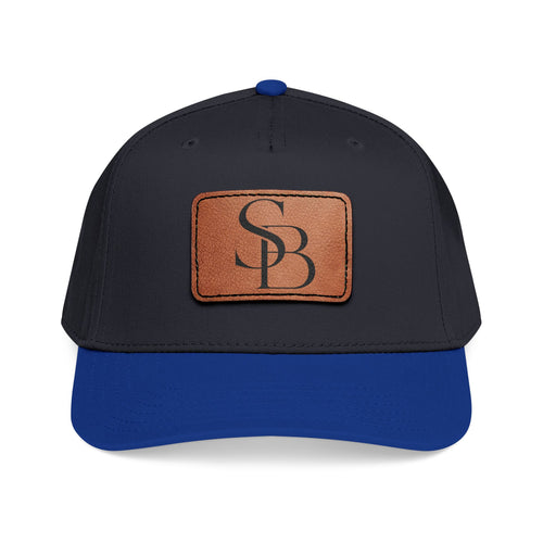 Leather Patch Baseball Cap — Monogram SB Vintage Patch Hat
