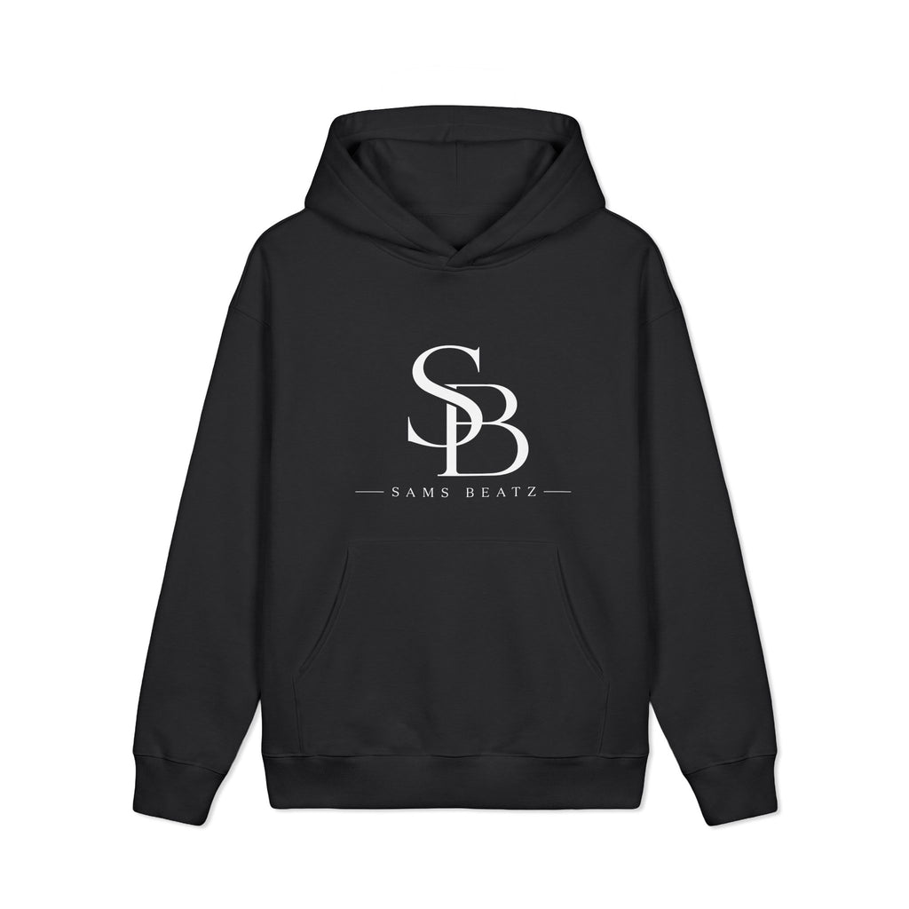 SB Logo Hoodie — Sams Beatz Minimalist Black Pullover