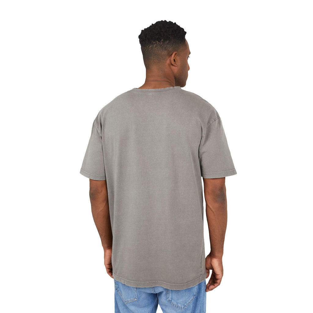 SB Logo Acid-Wash Oversized Tee — Sams Beatz Graphic T-Shirt