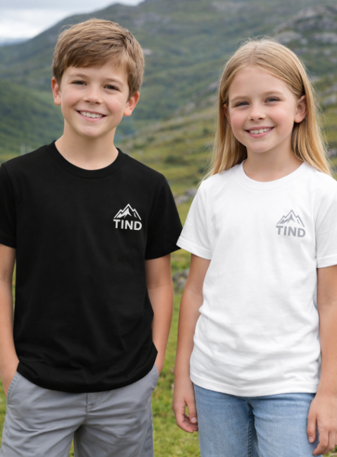 TIND YOUTH Organic cotton t-shirt